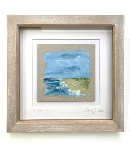 Walberswick Framed -  Sketchy Oil 9” x 9”