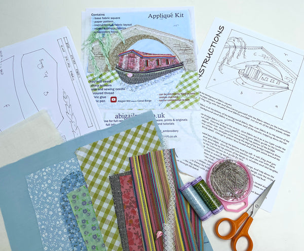 Canal Barge Sewing kit