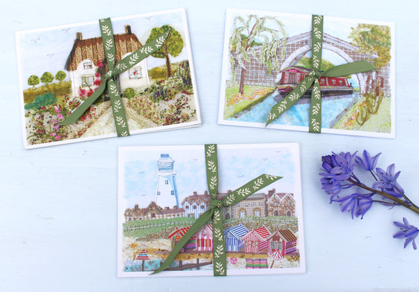 Set of 5 Countryside Postcards