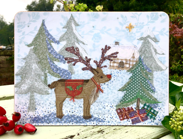 Christmas Santavan Placemat