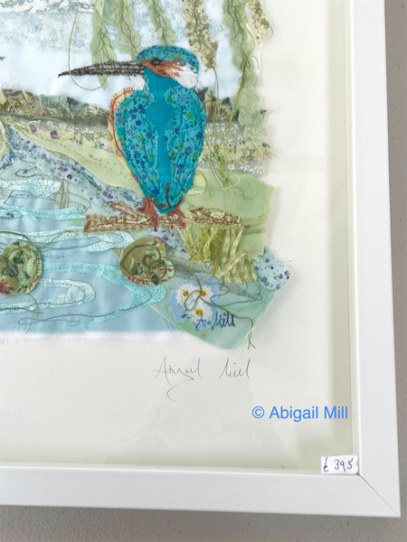 Kingfisher at Mendham- Framed