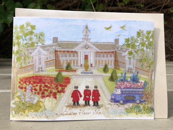 Royal Hospital and Chelsea Flower show card