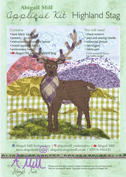 Highland Stag Sewing kit