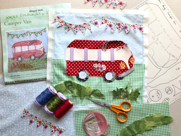 Campervan Kit- Red Polka dot