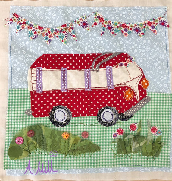 Campervan Kit- Red Polka dot