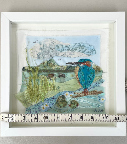 Kingfisher on the Waveney - Framed