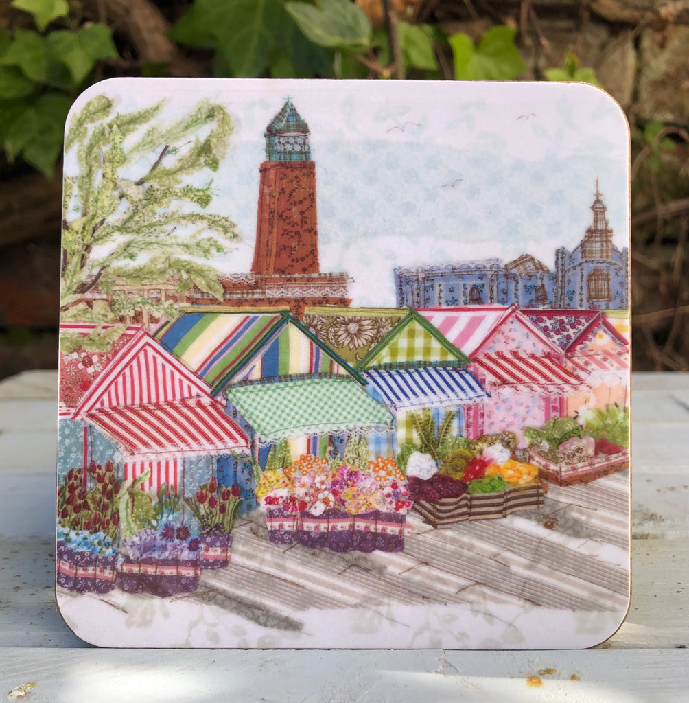 Norwich Market Coaster