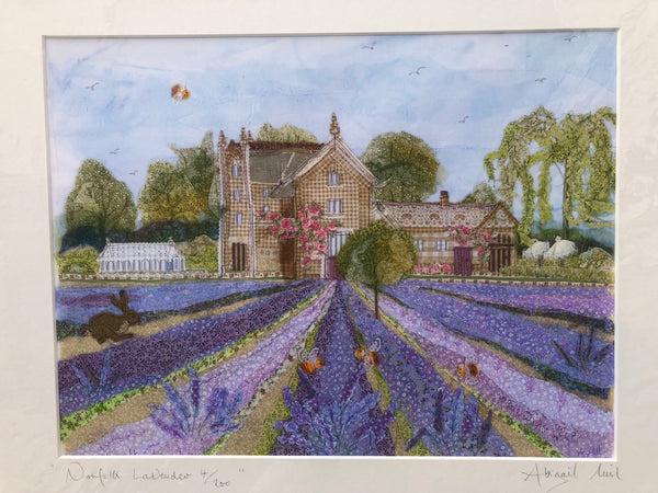 Norfolk Lavender Giclee Print