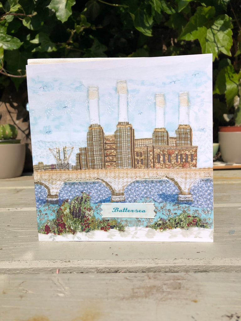 Battersea Power Station Greetings card