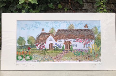 Rose Cottage - Landscape Print