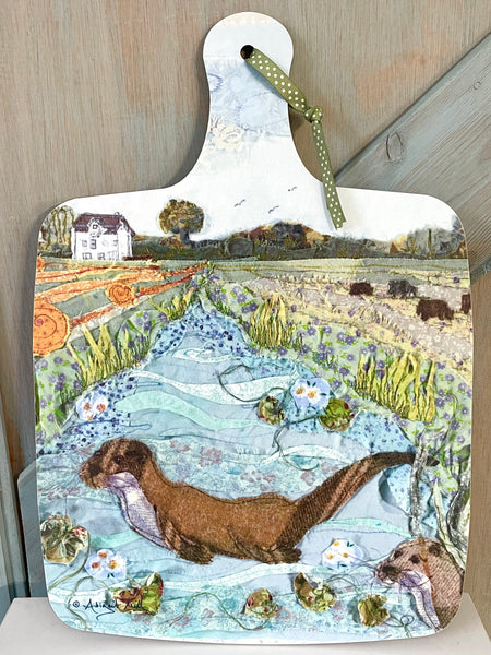 Kingfisher Large Chopping Board