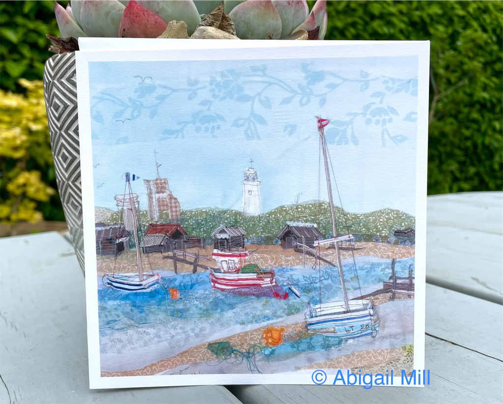 Southwold harbour - Walberswick Greetings card