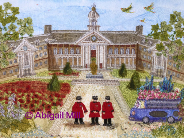 Royal Hospital and Chelsea Flower show card