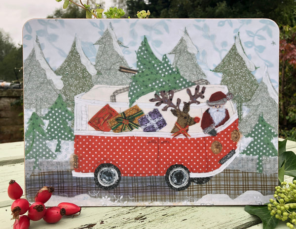 Christmas Santavan Placemat