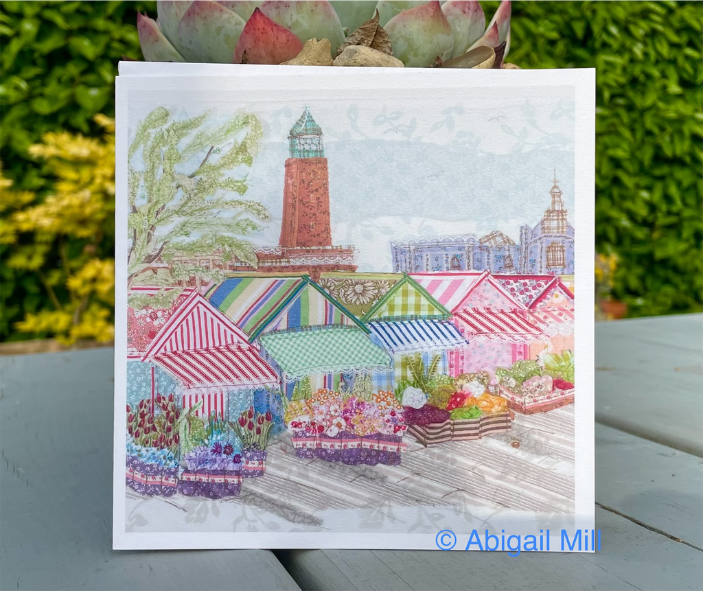 Norwich Market Greetings card