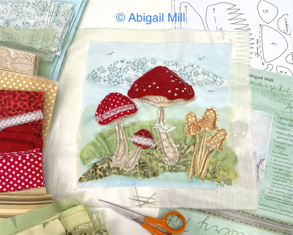 Toadstool sewing kit