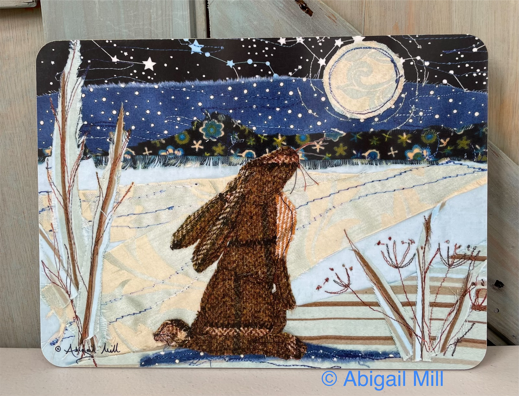 Moongazing Hare Placemat