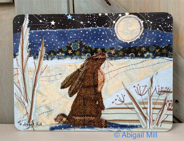 Moongazing Hare Placemat