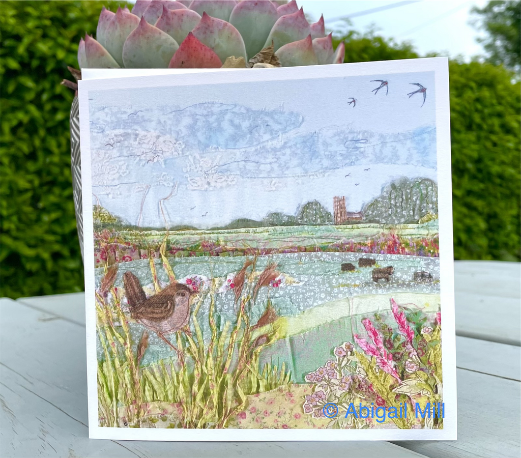 Waveney Wren Greetings card