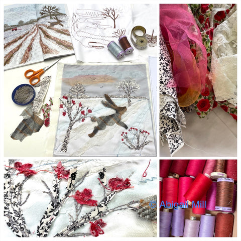 Winter Hare - Sewing Kit