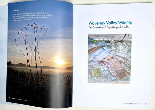Waveney Valley Wildlife - Embroidered by Abigail Mill
