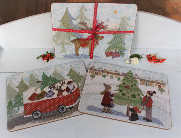 Christmas Placemat set of 6
