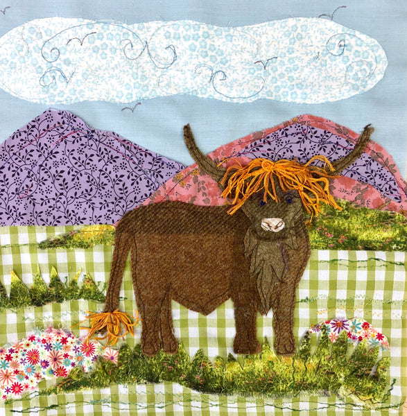 Highland Cow Sewing kit
