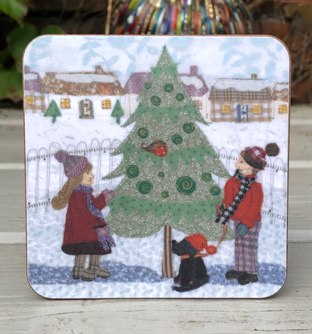 Christmas Tree Coaster