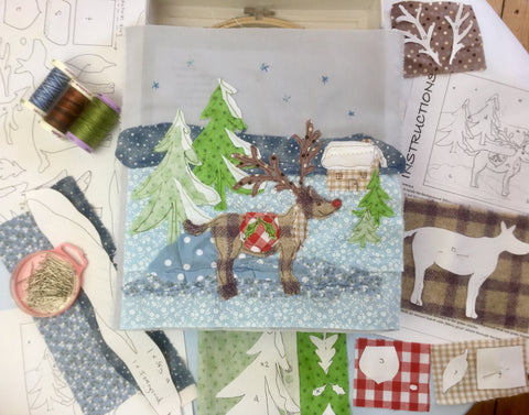 Nordic Reindeer - Sewing kit