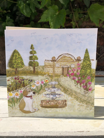 Rose Garden Greetings card