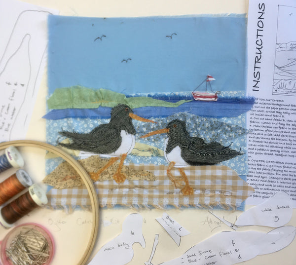 Oyster Catchers Sewing kit