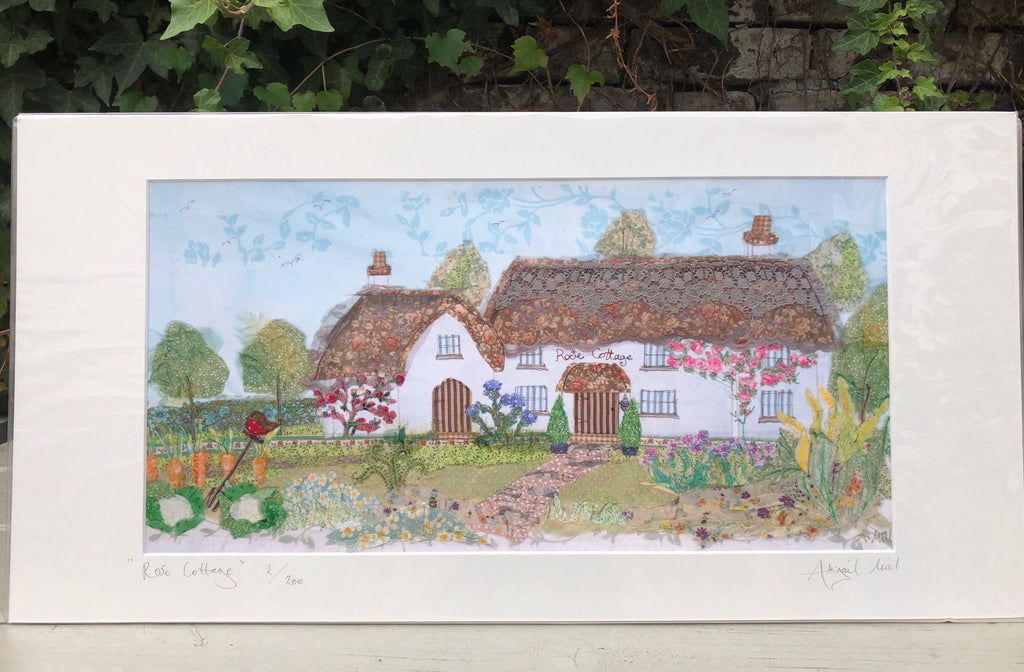 Rose Cottage - Landscape Print
