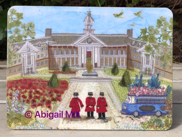 Royal Hospital and Chelsea Flower show card