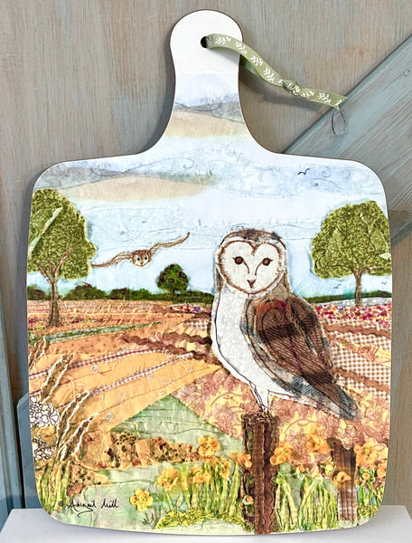 Owl Large Chopping Board