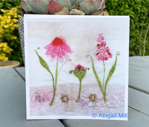 Echinacea Greetings card