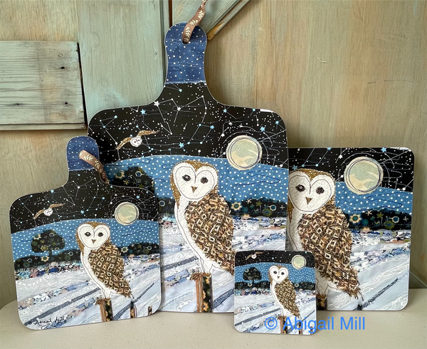 Midnight Owl - Little Chopping Board