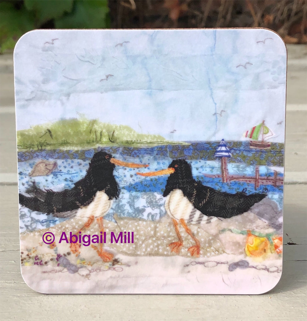 Oyster Catchers  Coaster