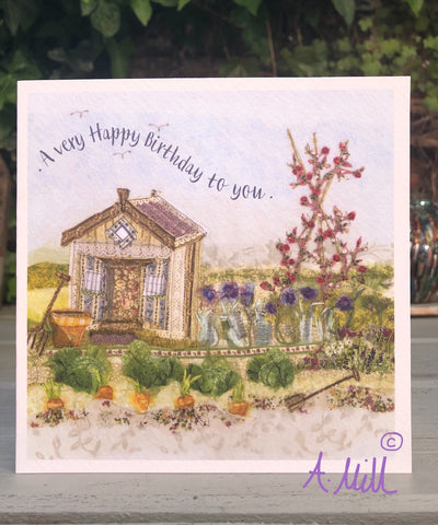 Birthday Potting Shed Greetings card