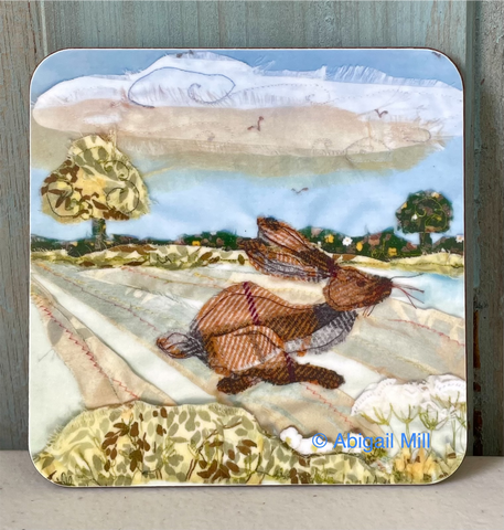 Spring Hare Coaster